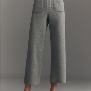 The Colette Sweater Knit Crop Wide-Leg Pants by Maeve